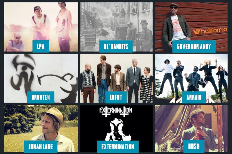 Reggae, metal och stämning under Parkmusik à la Hallifornia – ingen entréavgift