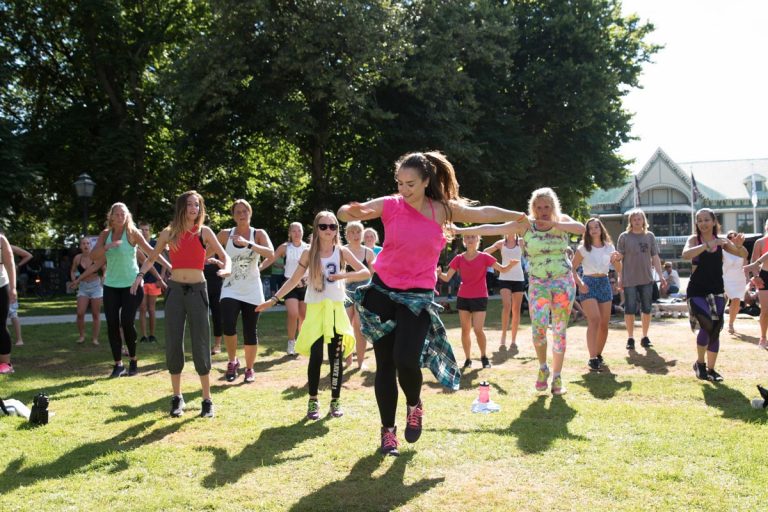 Dansglädje på Gissellas zumbapass