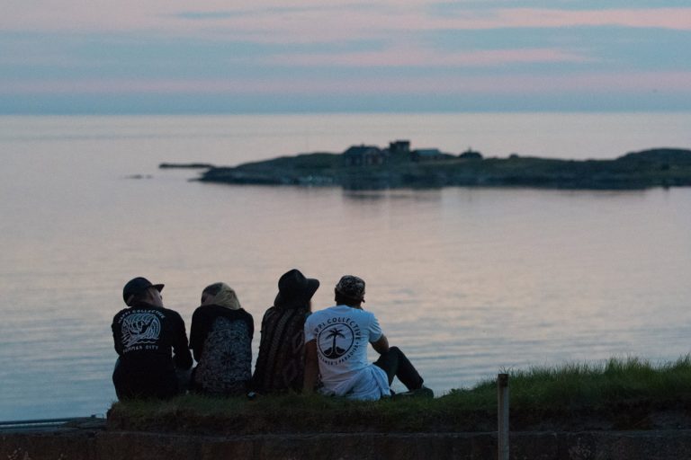 Samtal om miljöfrågor på Hallispirit