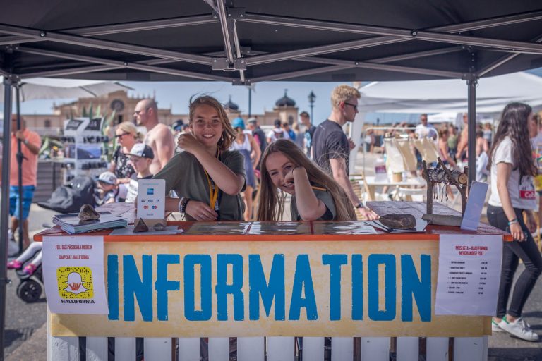 Volontärer på Hallifornia